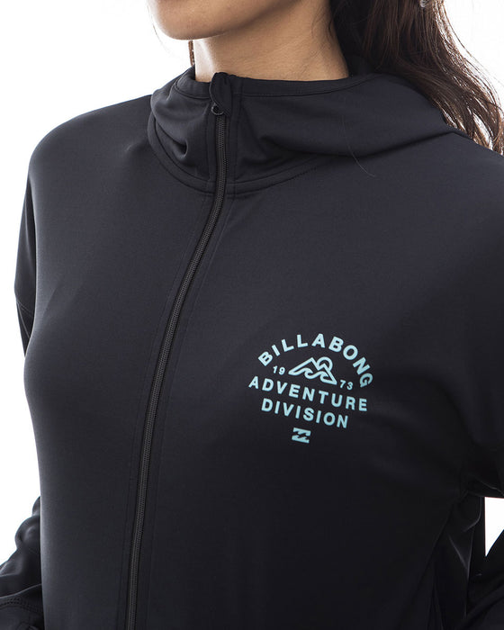 【OUTLET】BILLABONG レディース 【A/Div.】 ADIV ZIP UP LOOSE HOODED RASHGUARD ラッシュガード 【2024年夏モデル】