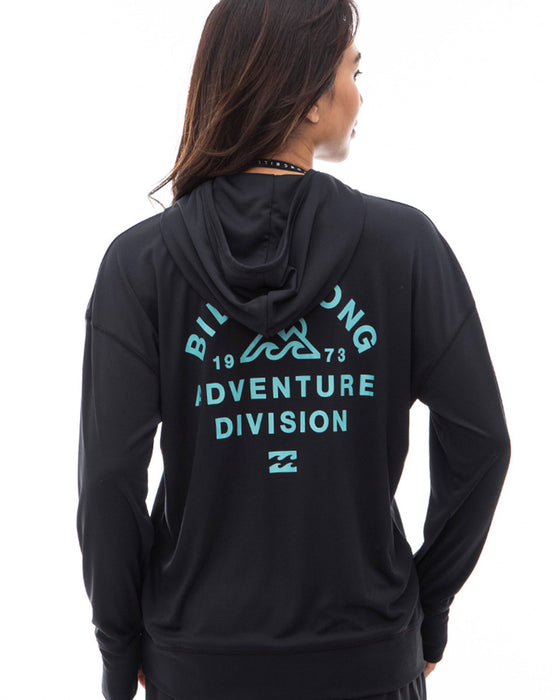 【OUTLET】BILLABONG レディース 【A/Div.】 ADIV ZIP UP LOOSE HOODED RASHGUARD ラッシュガード 【2024年夏モデル】