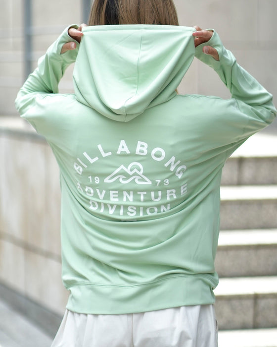 【OUTLET】BILLABONG レディース 【A/Div.】 ADIV ZIP UP LOOSE HOODED RASHGUARD ラッシュガード 【2024年夏モデル】