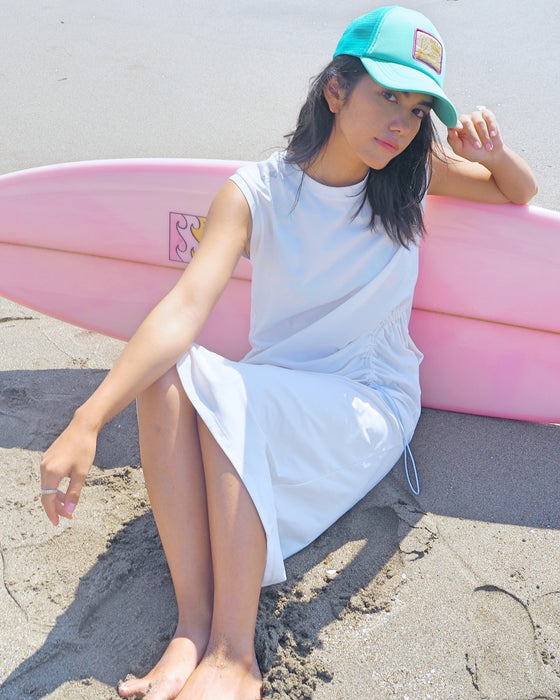 【SALE】BILLABONG レディース 【FOR SAND AND WATER】 UTILITY GATHER ONEPIECE UVワンピース 【2024年夏モデル】