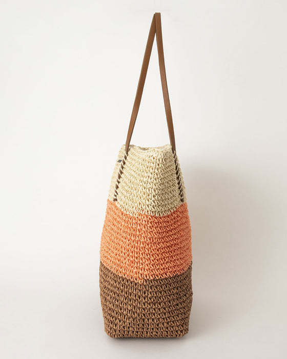 BILLABONG レディース PERFECT FIND STRAW BAG トートバッグ 【2024年夏モデル】