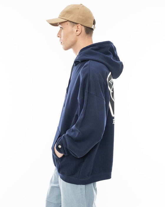 【OUTLET】ELEMENT メンズ CARD HOOD パーカー NVY 【2024年春夏モデル】