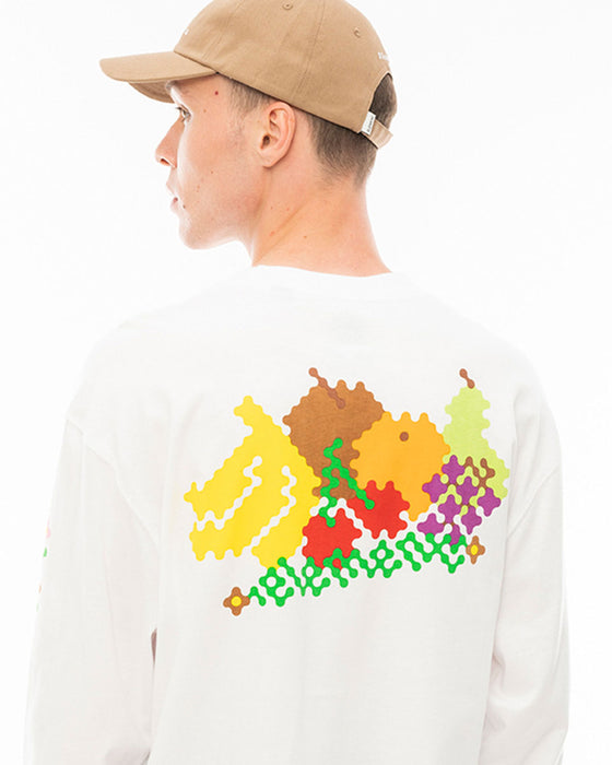 【OUTLET】ELEMENT メンズ 【DONNIE O' DONNELL】 DDXE JOE O DONNELL FRUITY LS ロンT WBB0 【2024年春夏モデル】
