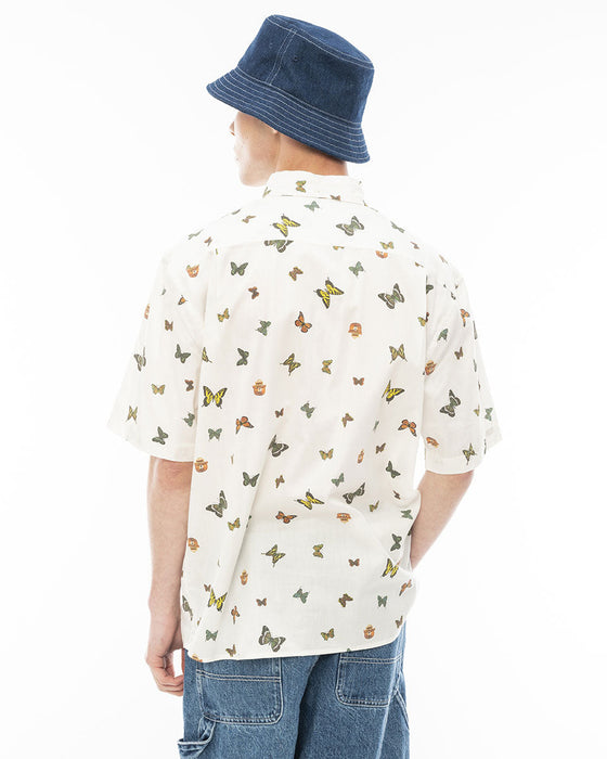 【OUTLET】ELEMENT メンズ 【SMOKEY BEAR】 SBXE DITSY SS 半袖シャツ WBS0 【2024年春夏モデル】