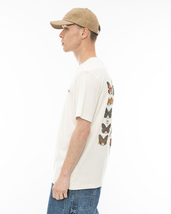 【OUTLET】ELEMENT メンズ 【SMOKEY BEAR】 SBXE BUTTERFLIES SS Ｔシャツ WBS0 【2024年春夏モデル】