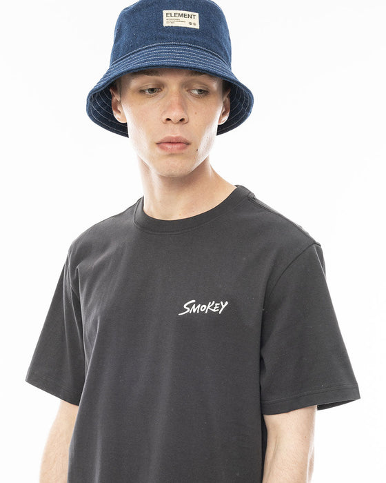【OUTLET】ELEMENT メンズ 【SMOKEY BEAR】 SBXE NIGHT SS Ｔシャツ KTA0 【2024年春夏モデル】