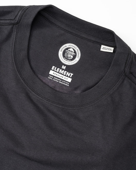 【OUTLET】ELEMENT メンズ 【SMOKEY BEAR】 SBXE NIGHT SS Ｔシャツ KTA0 【2024年春夏モデル】