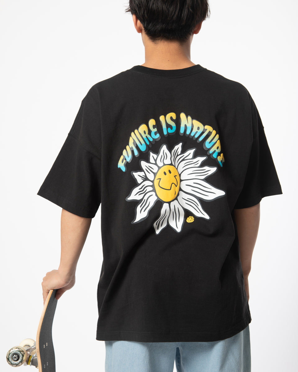 Flower サイン入りTシャツ BE021240-FBK-2024S-s-18-