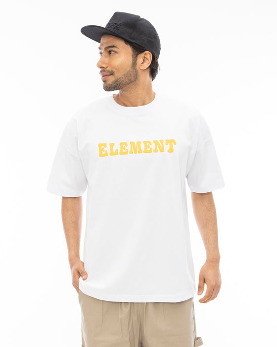 【OUTLET】ELEMENT メンズ FLOWER CHILD SS Ｔシャツ WHT 【2024年春夏モデル】