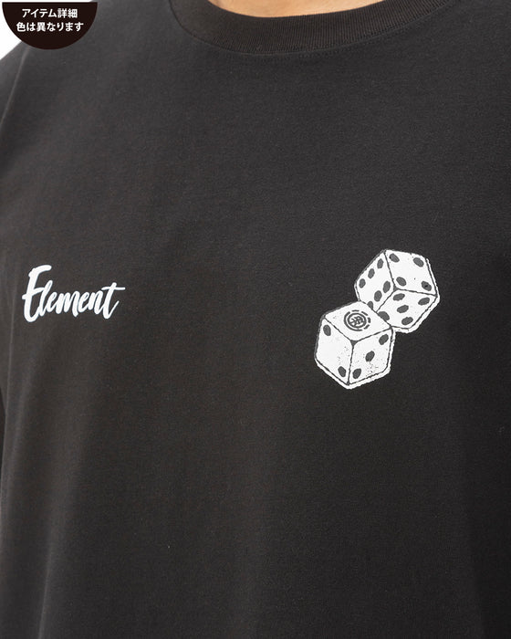 【OUTLET】ELEMENT メンズ DICE SS Ｔシャツ GRN 【2024年春夏モデル】