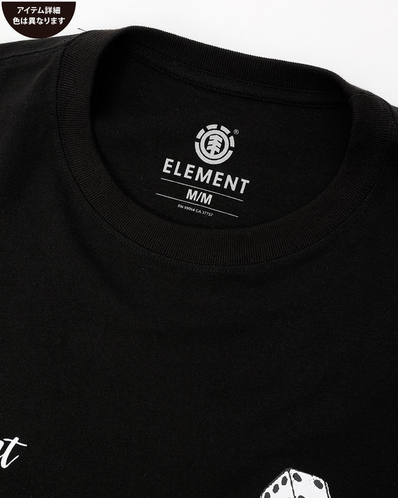 【OUTLET】ELEMENT メンズ DICE SS Ｔシャツ GRN 【2024年春夏モデル】