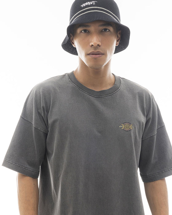【OUTLET】ELEMENT メンズ TIMBER OMEN SS Ｔシャツ SBK 【2024年春夏モデル】