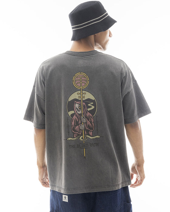 【OUTLET】ELEMENT メンズ TIMBER OMEN SS Ｔシャツ SBK 【2024年春夏モデル】