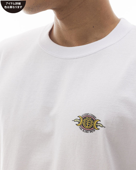 【OUTLET】ELEMENT メンズ TIMBER OMEN SS Ｔシャツ SBK 【2024年春夏モデル】