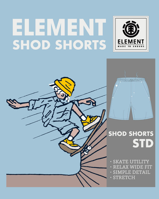 【2 BUY 20％OFF】【OUTLET】ELEMENT メンズ SHOD SHORTS STD ウォークパンツ/ショートパンツ RIG 【2024年春夏モデル】