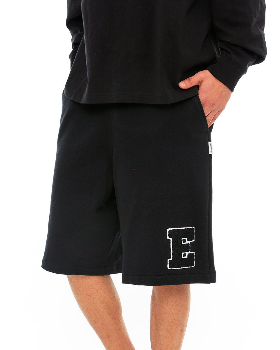 SALE】ELEMENT メンズ SHOD SHORTS SWEAT ウォークパンツ/ショートパンツ FBK 【2024年春夏モデル】