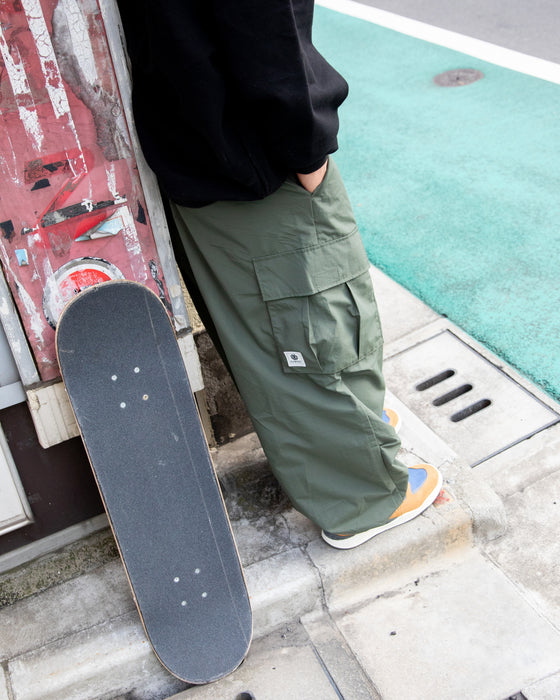 【OUTLET】ELEMENT メンズ SHOD PANTS SNOW CA_05 WR ロングパンツ FNT 【2024年春夏モデル】