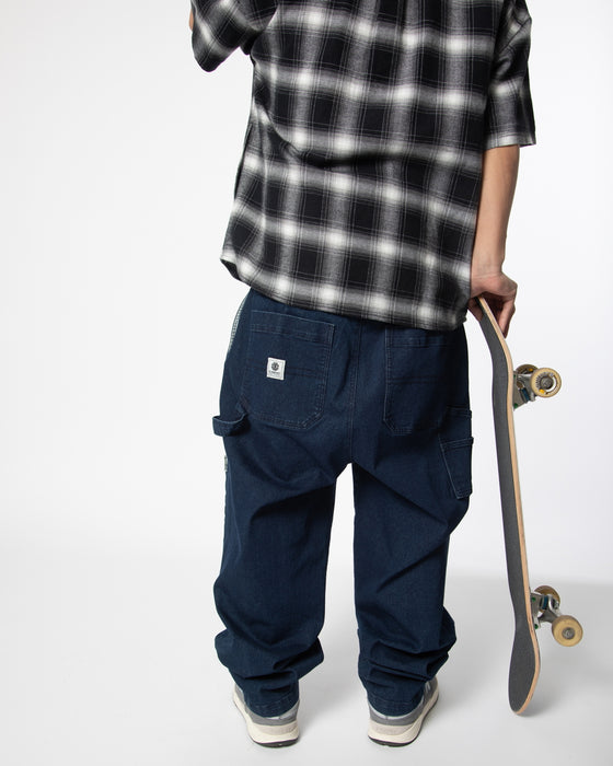 【2 BUY 20％OFF】【OUTLET】ELEMENT メンズ SHOD PANTS W_9 デニムパンツ RIG 【2024年春夏モデル】