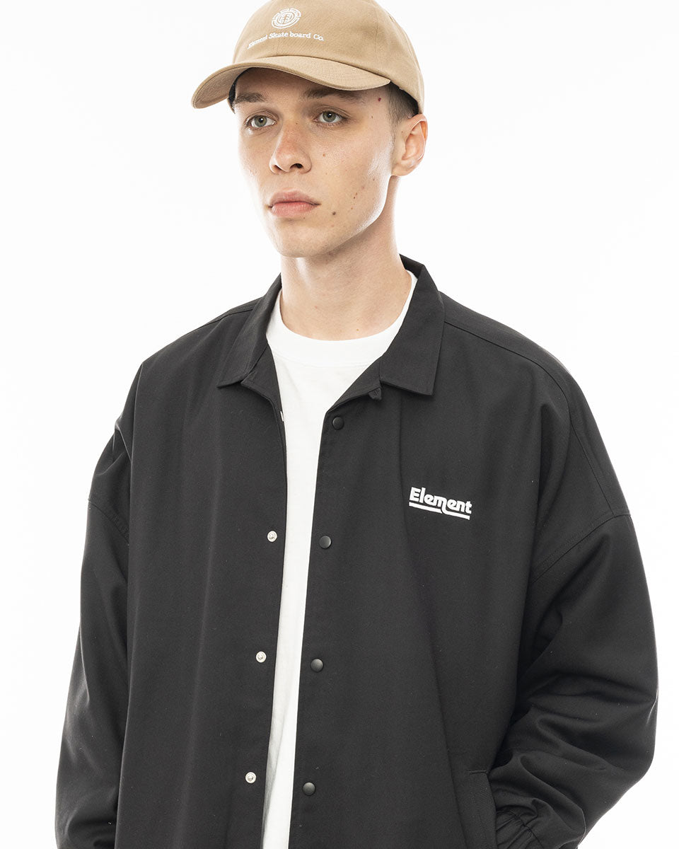 【OUTLET】ELEMENT メンズ MT COACH JACKET ジャケット FBK 【2024年春夏モデル】