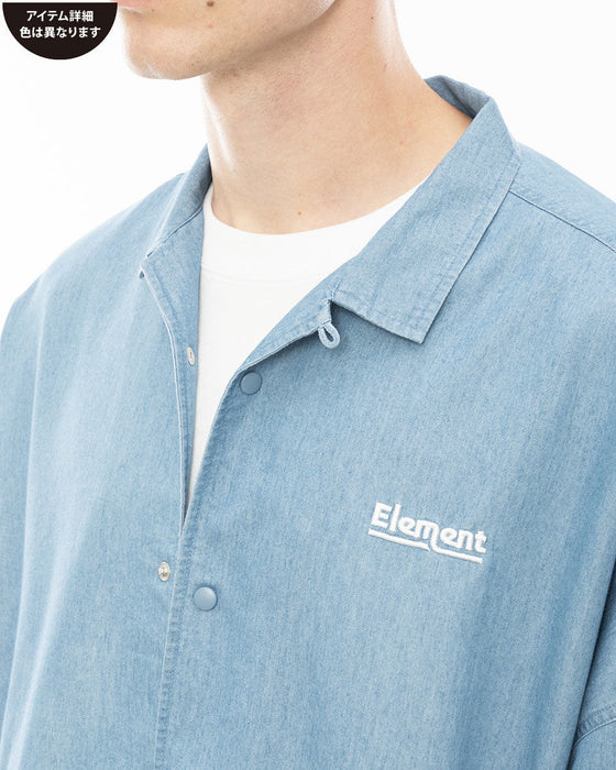 【OUTLET】ELEMENT メンズ MT COACH JACKET ジャケット GRN 【2024年春夏モデル】