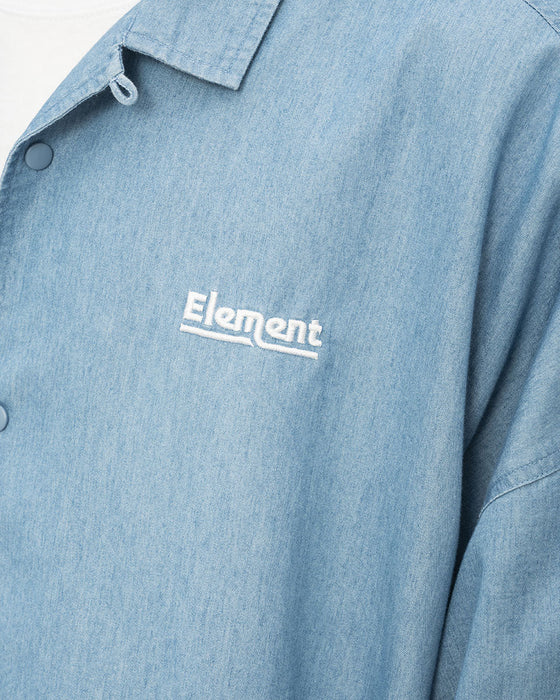 【OUTLET】ELEMENT メンズ MT COACH JACKET ジャケット GRN 【2024年春夏モデル】
