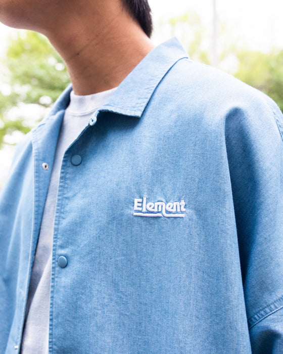 【OUTLET】ELEMENT メンズ MT COACH JACKET ジャケット GRN 【2024年春夏モデル】