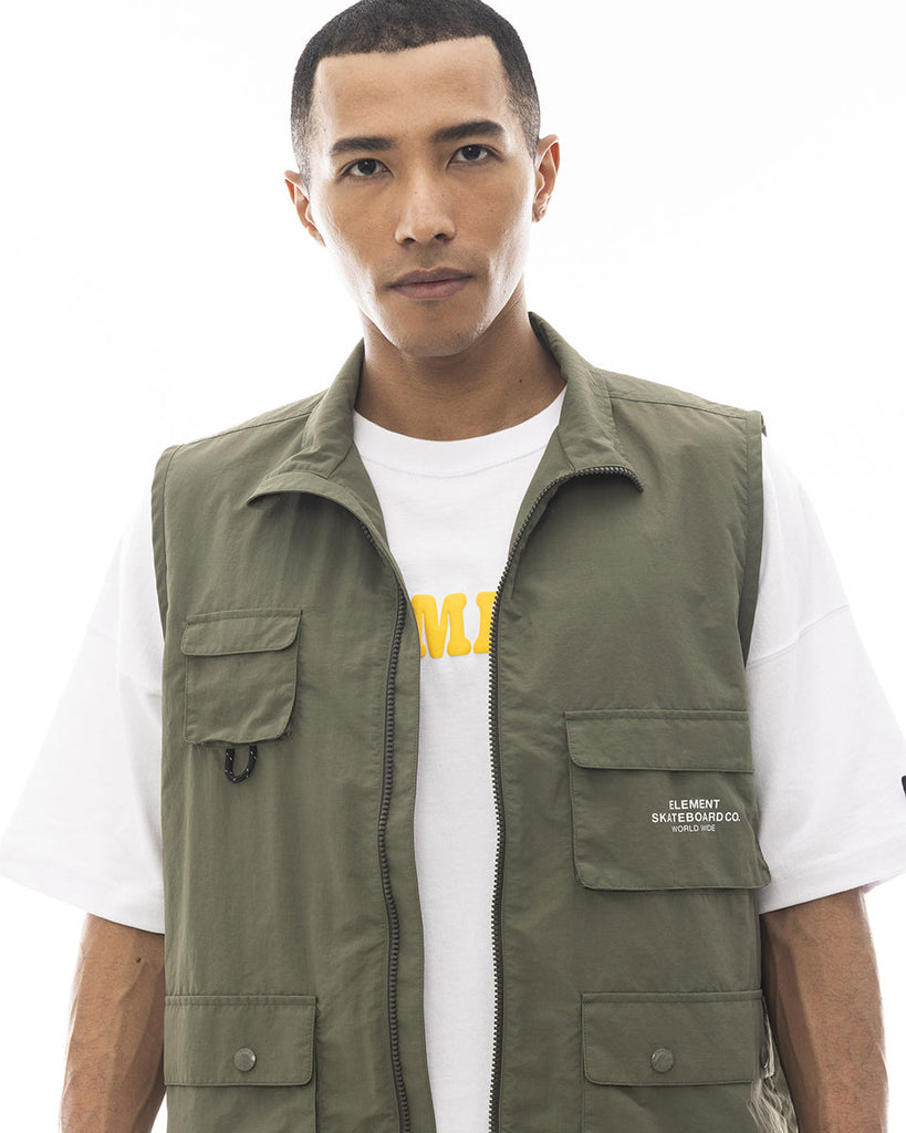 SALE】ELEMENT メンズ TACTIC HUNT VEST ベスト FNT 【2024年春夏モデル】