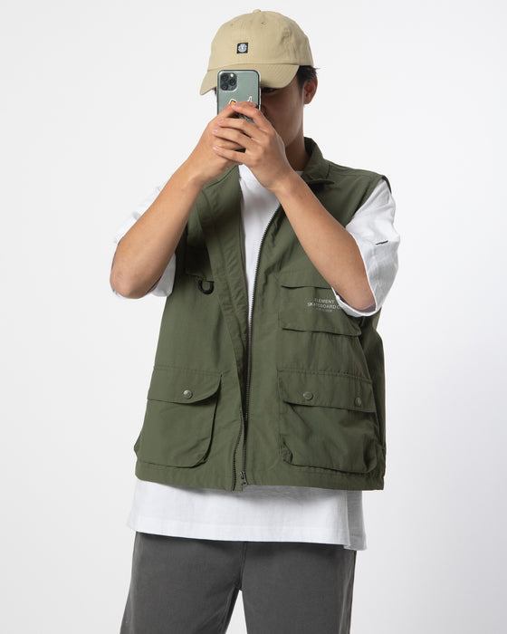 SALE】ELEMENT メンズ TACTIC HUNT VEST ベスト FNT 【2024年春夏モデル】