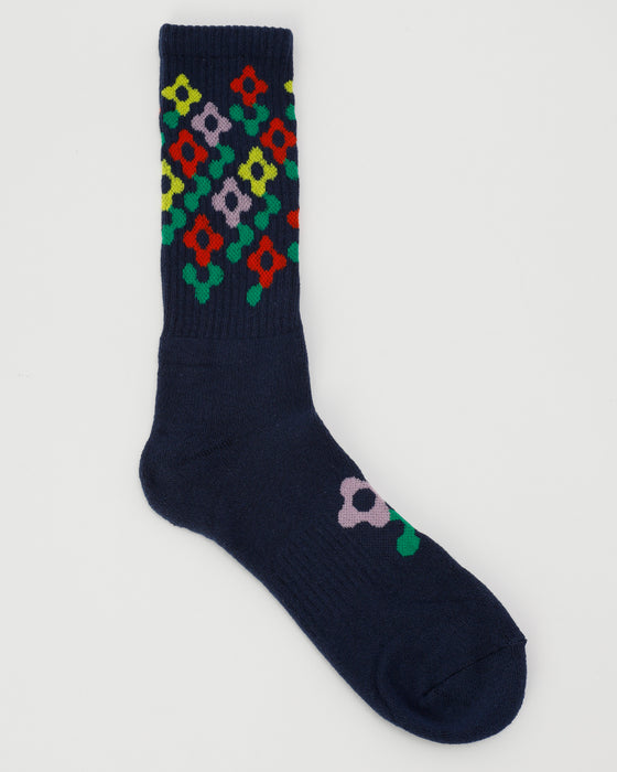 【OUTLET】ELEMENT メンズ 【DONNIE O' DONNELL】 DDXE FLOWERS SOCKS 2PK ソックス NMS0 【2024年春夏モデル】