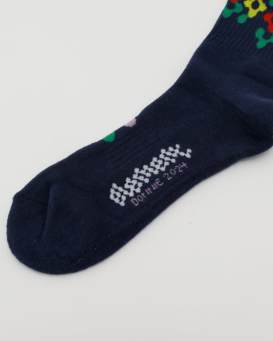 【OUTLET】ELEMENT メンズ 【DONNIE O' DONNELL】 DDXE FLOWERS SOCKS 2PK ソックス NMS0 【2024年春夏モデル】