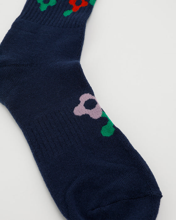 【OUTLET】ELEMENT メンズ 【DONNIE O' DONNELL】 DDXE FLOWERS SOCKS 2PK ソックス NMS0 【2024年春夏モデル】