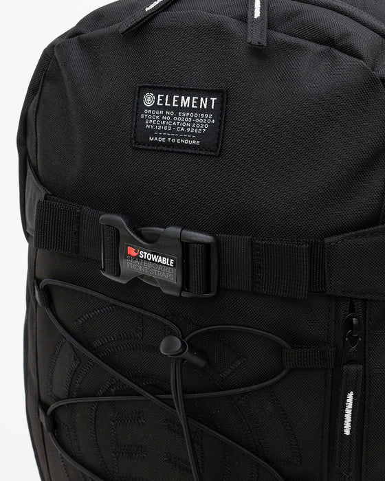 【OUTLET】ELEMENT メンズ SCHEME DLX V バックパック FBK 30L 【2024年春夏モデル】