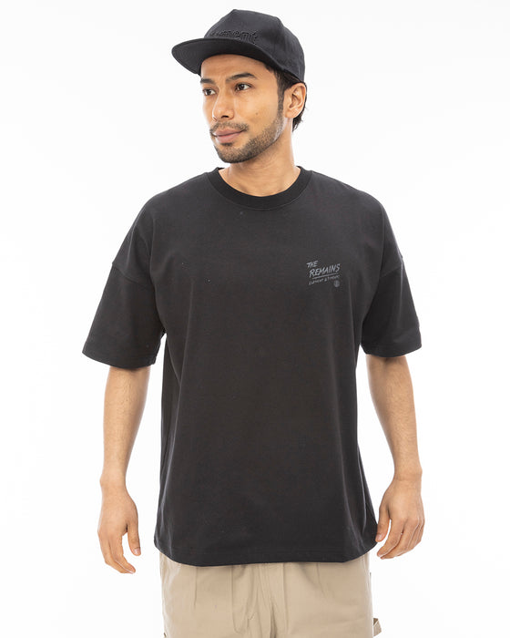 【OUTLET】【直営店限定】ELEMENT メンズ THE REMAINS NYC SS Ｔシャツ FBK 【2024年春夏モデル】