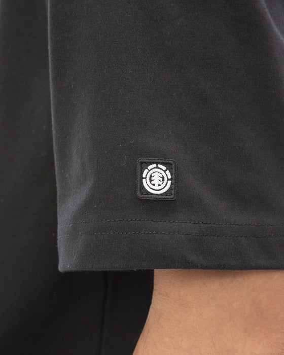 【OUTLET】【直営店限定】ELEMENT メンズ THE REMAINS NYC SS Ｔシャツ FBK 【2024年春夏モデル】