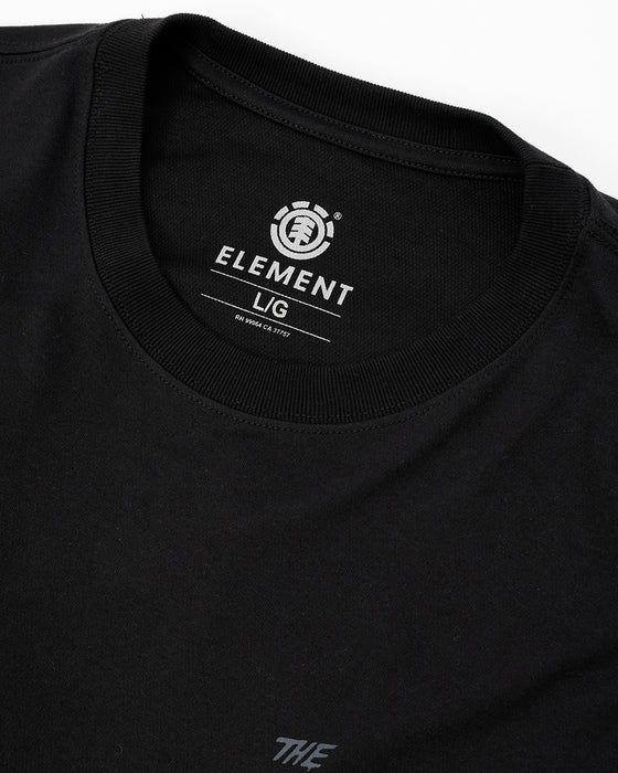 【OUTLET】【直営店限定】ELEMENT メンズ THE REMAINS NYC SS Ｔシャツ FBK 【2024年春夏モデル】