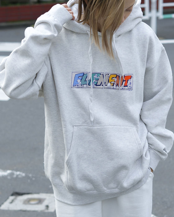 【SALE】ELEMENT メンズ KAMO 4 HOOD パーカー WHH 【2024年秋冬モデル】