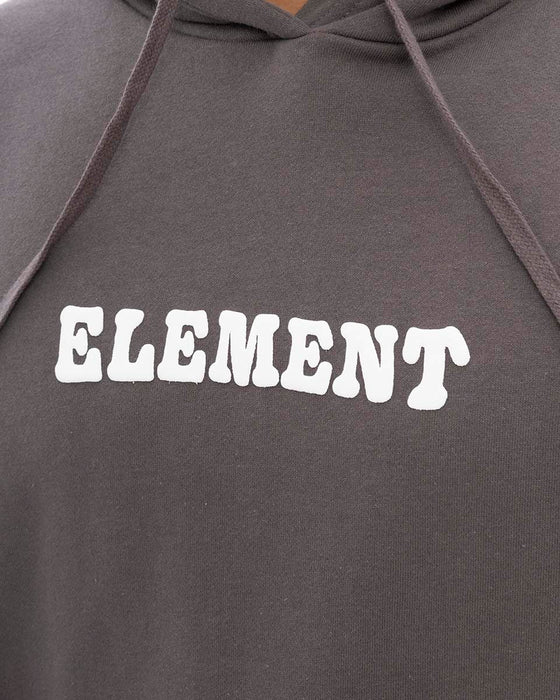 【SALE】ELEMENT メンズ BUBBLE LOGO HOOD パーカー GRY 【2024年秋冬モデル】