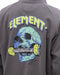 ELEMENT メンズ HRTN HALF スウェットジャケット GRY 【2024年秋冬モデル】 XL / GRY