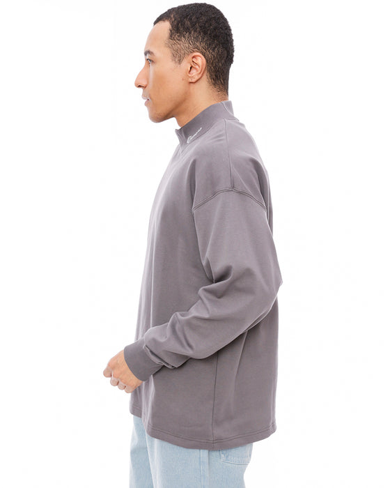 ELEMENT メンズ NECK LS ロンＴ GRY 【2024年秋冬モデル】 XL / GRY