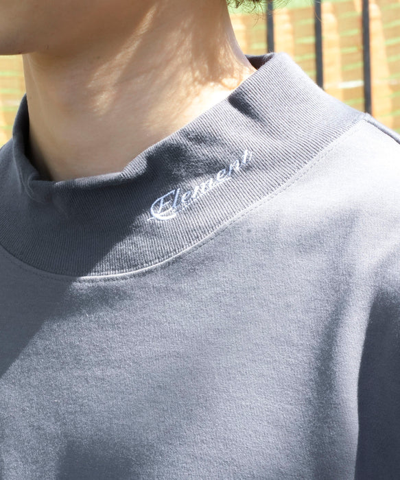 【SALE】ELEMENT メンズ NECK LS ロンＴ GRY 【2024年秋冬モデル】