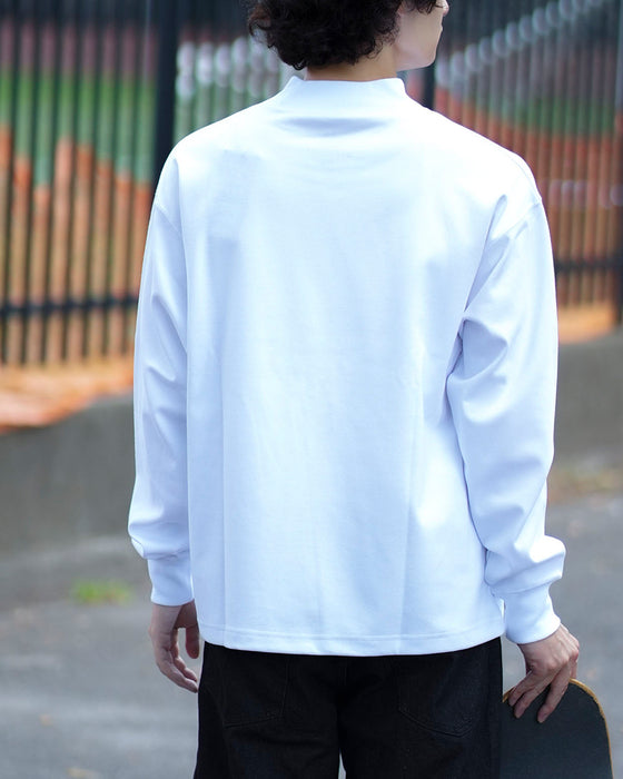 【SALE】ELEMENT メンズ NECK LS ロンＴ WHT 【2024年秋冬モデル】