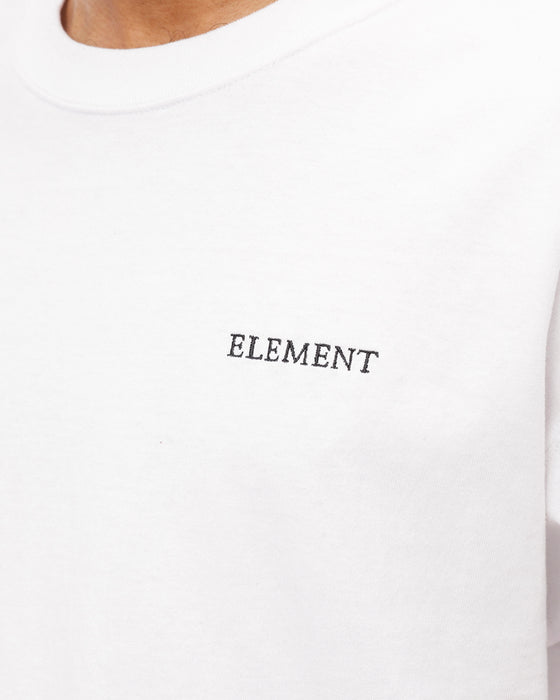 ELEMENT メンズ PHOTO LS ロンＴ WHT 【2024年秋冬モデル】 XL / WHT