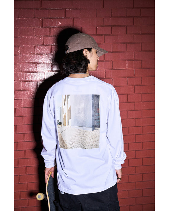 【SALE】ELEMENT メンズ PHOTO LS ロンＴ WHT 【2024年秋冬モデル】