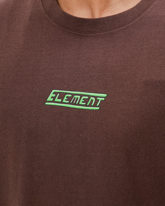 ELEMENT メンズ LCTXE TECH DOG SS Ｔシャツ CSC0 【2024年秋冬モデル】 XL / CSC0