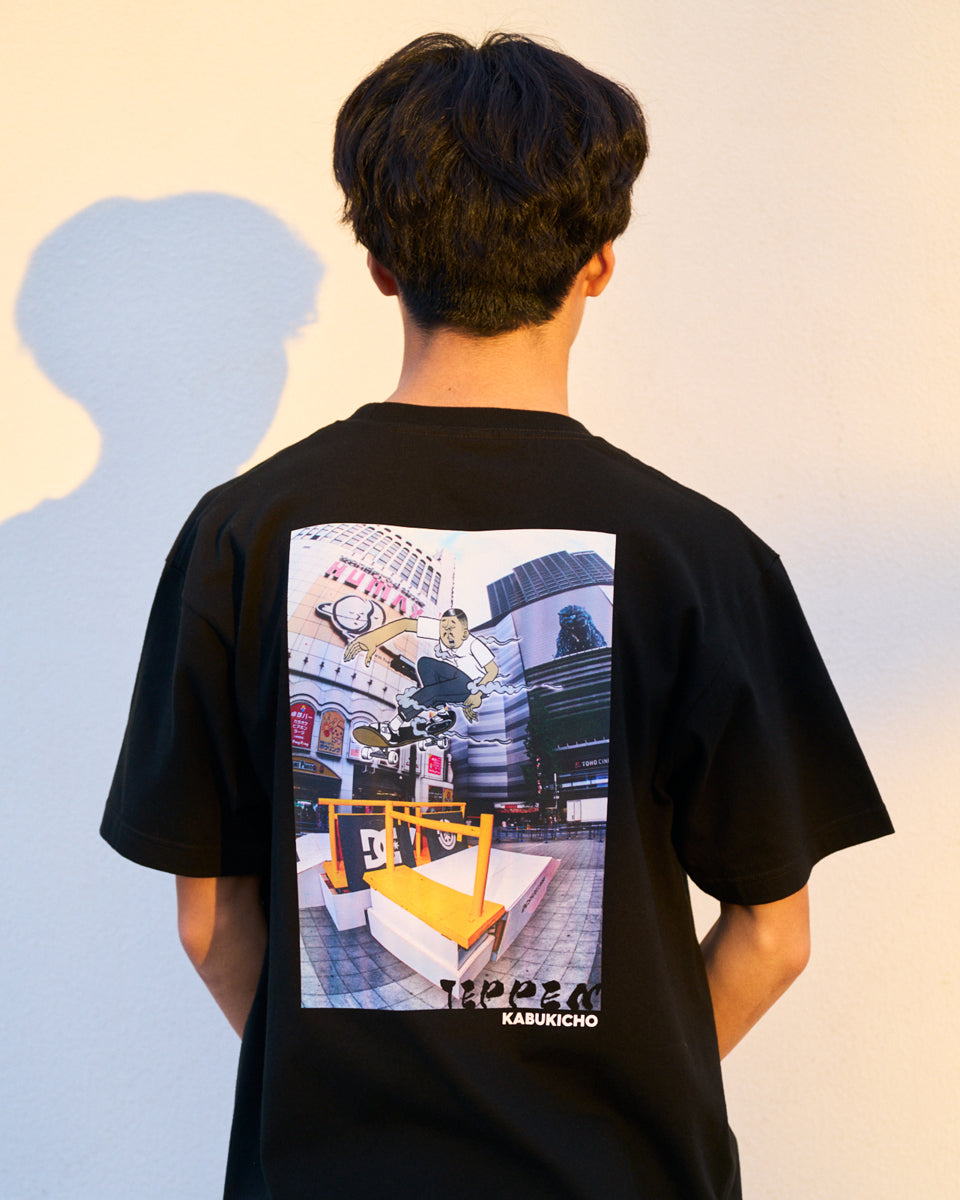 OUTLET】ELEMENT メンズ 24 TEPPEN SS Tシャツ BLK 【2024年秋冬モデル】