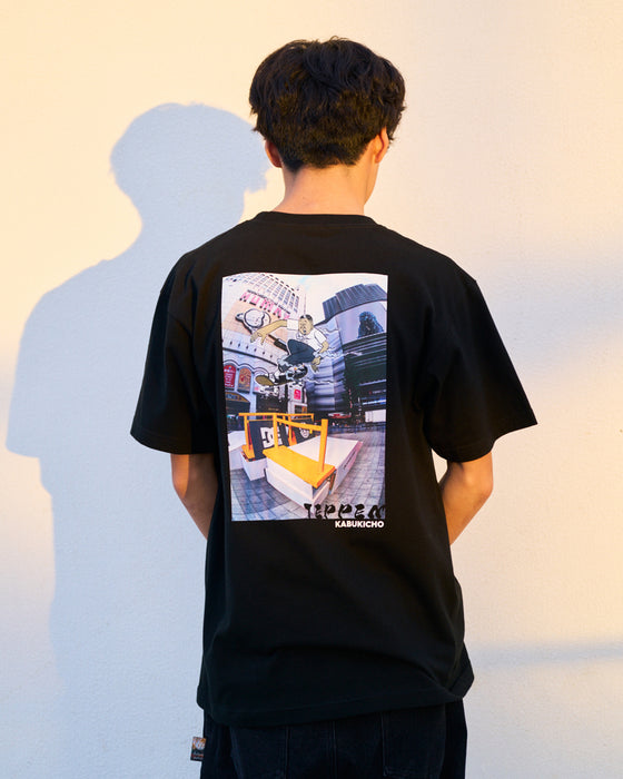 ELEMENT メンズ 24 TEPPEN SS Tシャツ BLK 【2024年秋冬モデル】 XL / BLK