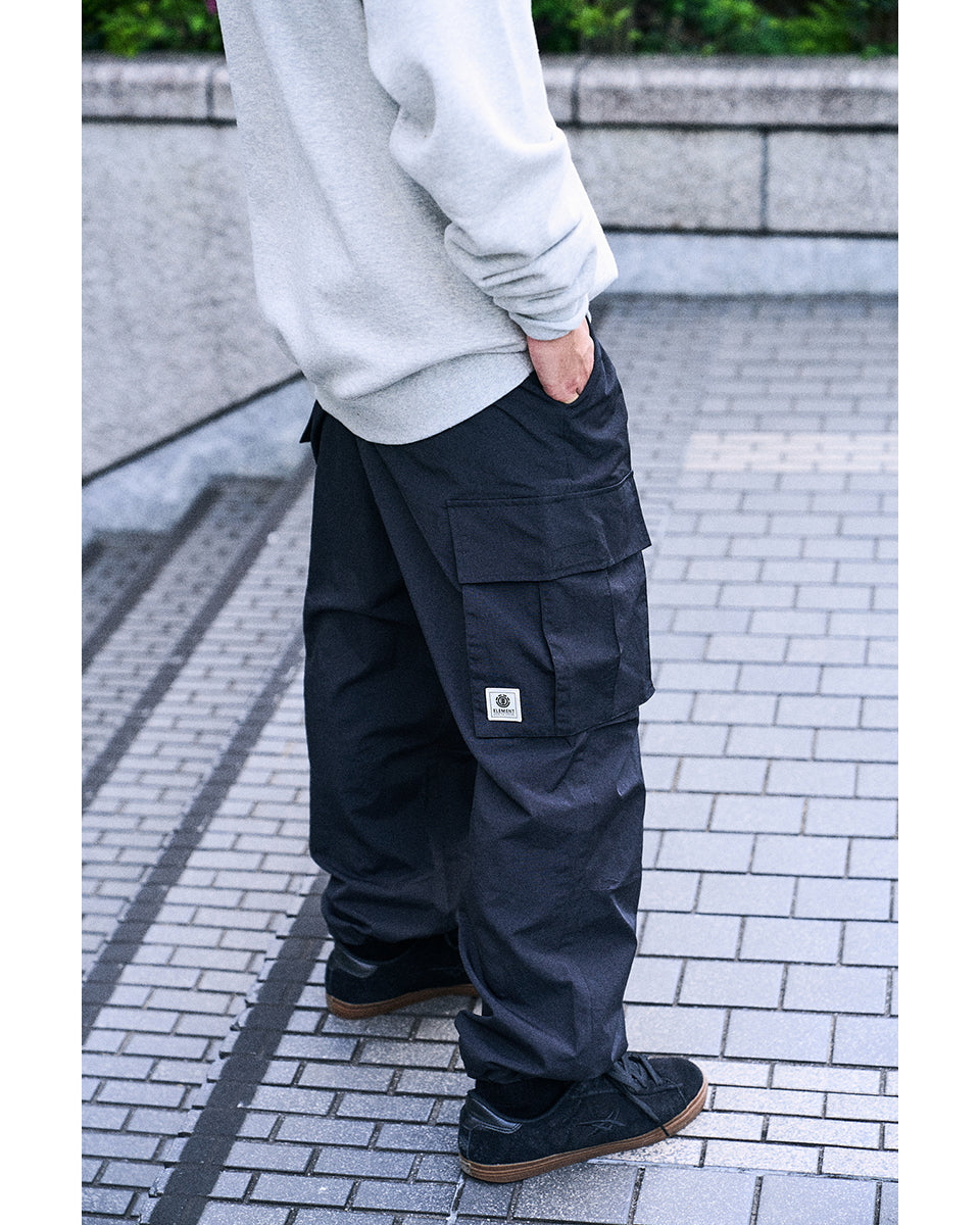 OUTLET】ELEMENT メンズ SHOD PANTS CA05 ロングパンツ FBK 【2024年