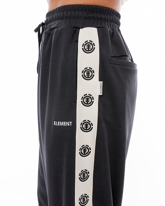 ELEMENT メンズ TRACK LIST PANTS セットアップボトムス FBK 【2024年秋冬モデル】 XL / FBK