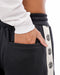 ELEMENT メンズ TRACK LIST PANTS セットアップボトムス FBK 【2024年秋冬モデル】 XL / FBK