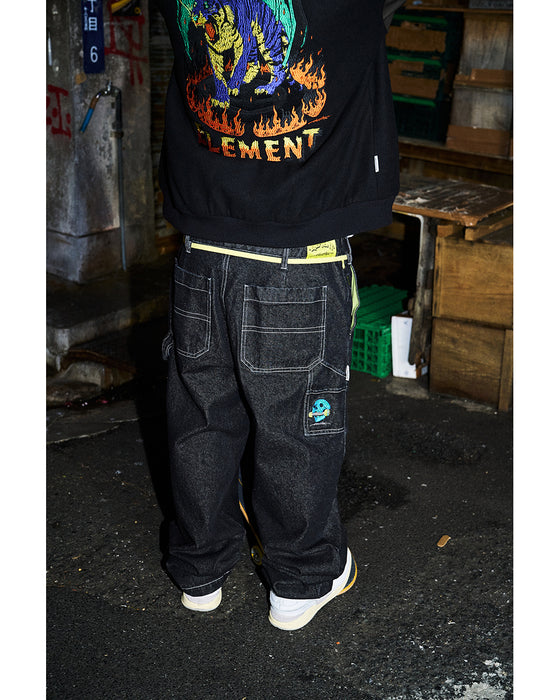 【SALE】ELEMENT メンズ HRTN SHOD PANTS HAMM デニムパンツ BDM 【2024年秋冬モデル】